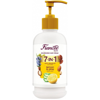 FIANCEE 7 IN 1 LEMON & ALOE ANTI-DANDRUFF NOURISHING HAIR CREAM 240 ML